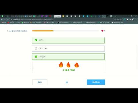 36 AI generated practice | Web Development | Sololearn Answers