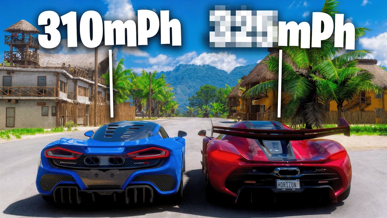 Forza, But Every Round The Cars Get Faster...