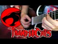 Thundercats Intro Theme Song Guitar Cover (Instrumental - Extended) TV Metal