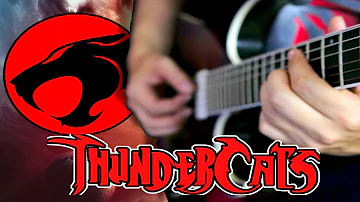 Thundercats Intro Theme Song Guitar Cover (Instrumental - Extended) TV Metal