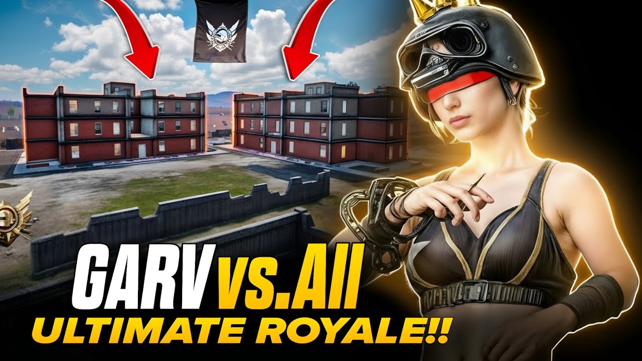 When Garv Vs All *Meets Ultimate Royale!🔱