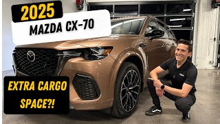 Player Profile All-New MAZDA CX-70 Revealed! First Look & HUGE Cargo Space! | MAZDA CX-70 Sneak Peek & Review