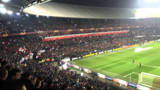 FEYENOORD - as roma pre match (DJ Paul Elstak - luv u more)
