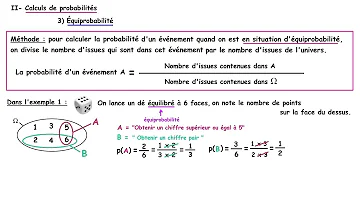 Comment démontrer que des évènements sont Equiprobable ?