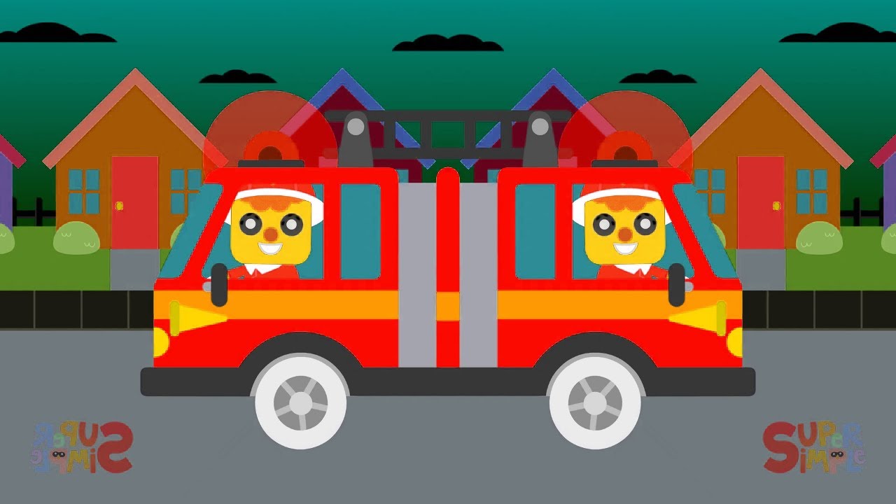 Here Comes The Fire Truck II |  Noodle & Pals Intro Effects Sponsored by: Gamavision Csupo Effects