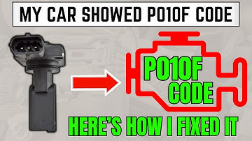 My Car Showed P010F Code – Here’s How I Fixed It | P010F Air mass/air flow meter incongruence |
