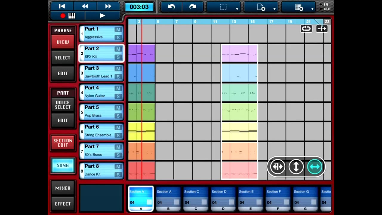 MOBILE MUSIC SEQUENCER DE YAMAHA YouTube