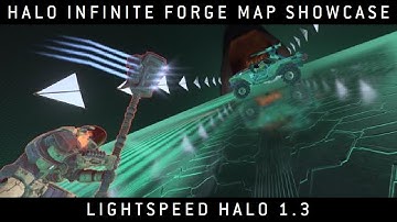 Halo Infinite: Forge Map Showcase - Lightspeed Halo