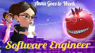 Anna visits Inside the Computer| Monster Adventure I Pretend Play #anna #monster #techmonster