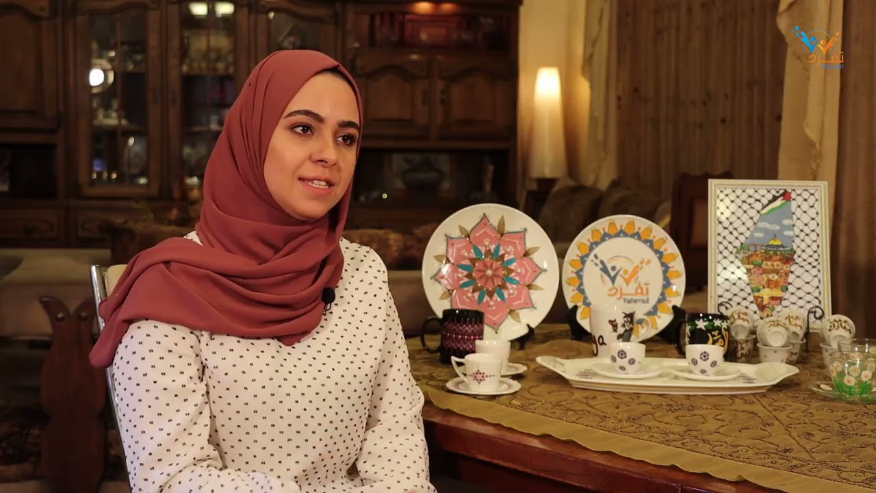 نادين سعد | الرسم على الزجاج