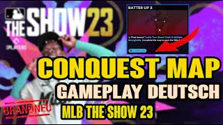 Conquest Map gespielt in MLB The Show 23 (Anleitung, Gameplay, Tipps & Tricks) auf deutsch