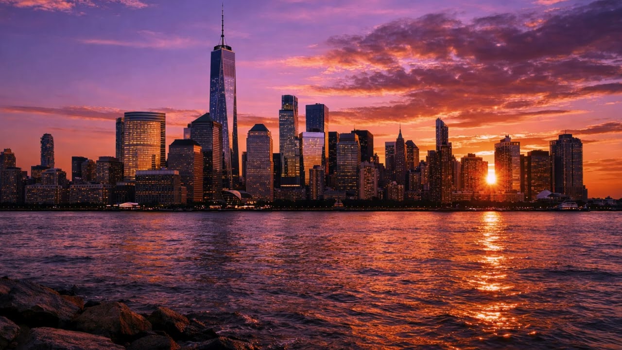 Lofi Jazz Beats CityView  Chill Music Lofi Hip Hop Beats 🔥