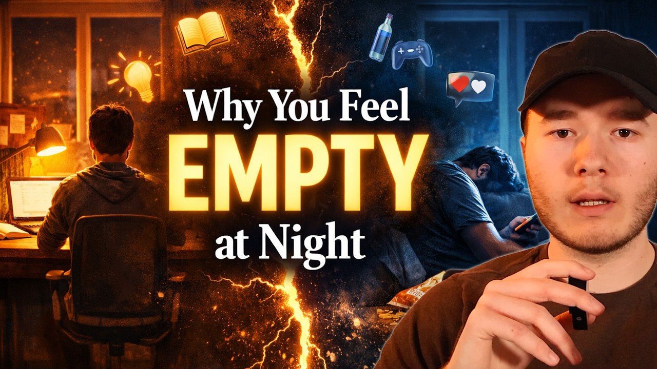 Why You Feel Empty At Night - YouTube