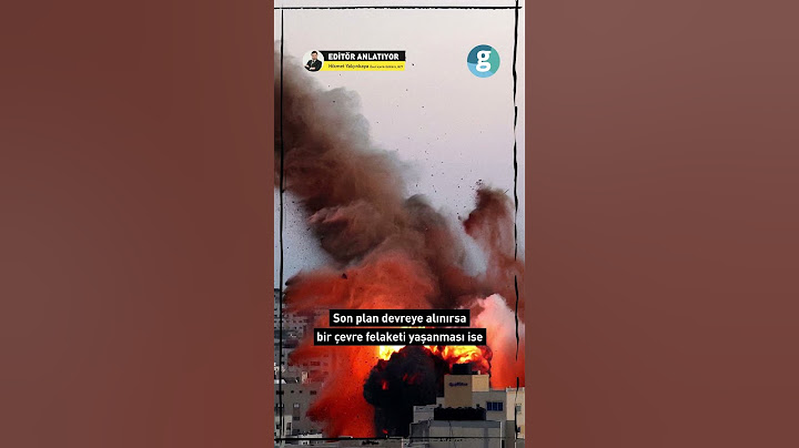 İsrail Gazze'deki tünelleri deniz suyuyla mı dolduracak?