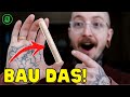 So einfach baust du dir ein UNSICHTBARES SCHARNIER aus HOLZ! | Jonas Winkler