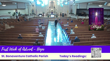 Daily Mass, Tuesday of the First Week of Advent, December 2, 2025, 8 AM