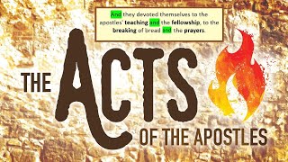 Sunday Night Bible Study. The acts of the Apostles chapter 4!