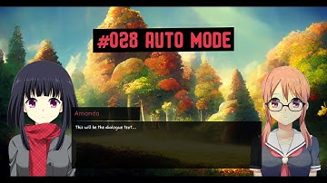 Create a Visual Novel from Scratch in Unreal Engine 5 - #028 - Auto Mode