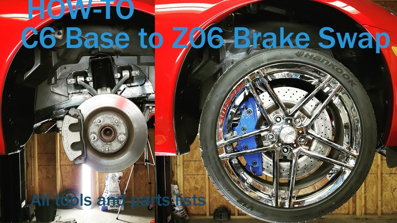 C6 Base Corvette Brakes To C6 Z06 Brake Swap Step By Step How to C6 Base Corvette Brakes To C6 Z06 Brake Swap Step By Step How to