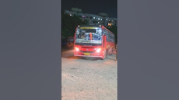 MSRTC New Lalpari BS6 Bus, Borivali - Ratnagiri Route, At Borivali Depot #shorts