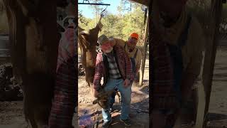 Buck of a Lifetime!  Face Bloodied! #shorts #viral #deercampproductions