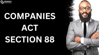 Companies Act 2013 Ca Foundation Section 88 Explained