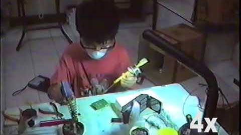 Making a digital clock 1998 - ประกอบนาฬิกาดิจิตอล
