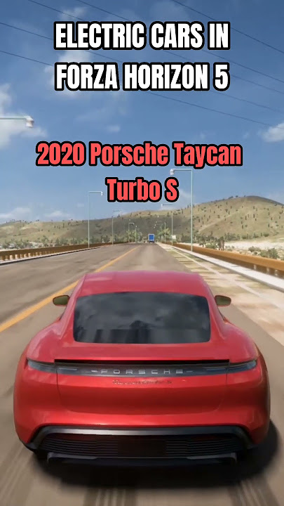 ELECTRIC CARS IN FORZA HORIZON 5