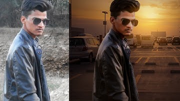 How to Adding Dramatic Color Effect Into Photo | Photoshop tutorial