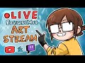 Doing some art late into the night~ (1/8/2026 LIVE)