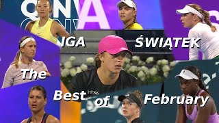 Iga Swiatek - The Best of February 2024