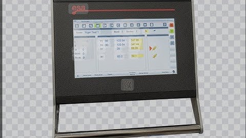 CNC BENDING MACHINE ESA s630 full programming