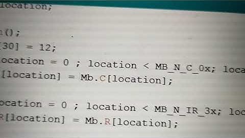 STM32 - Modbus TCP IP