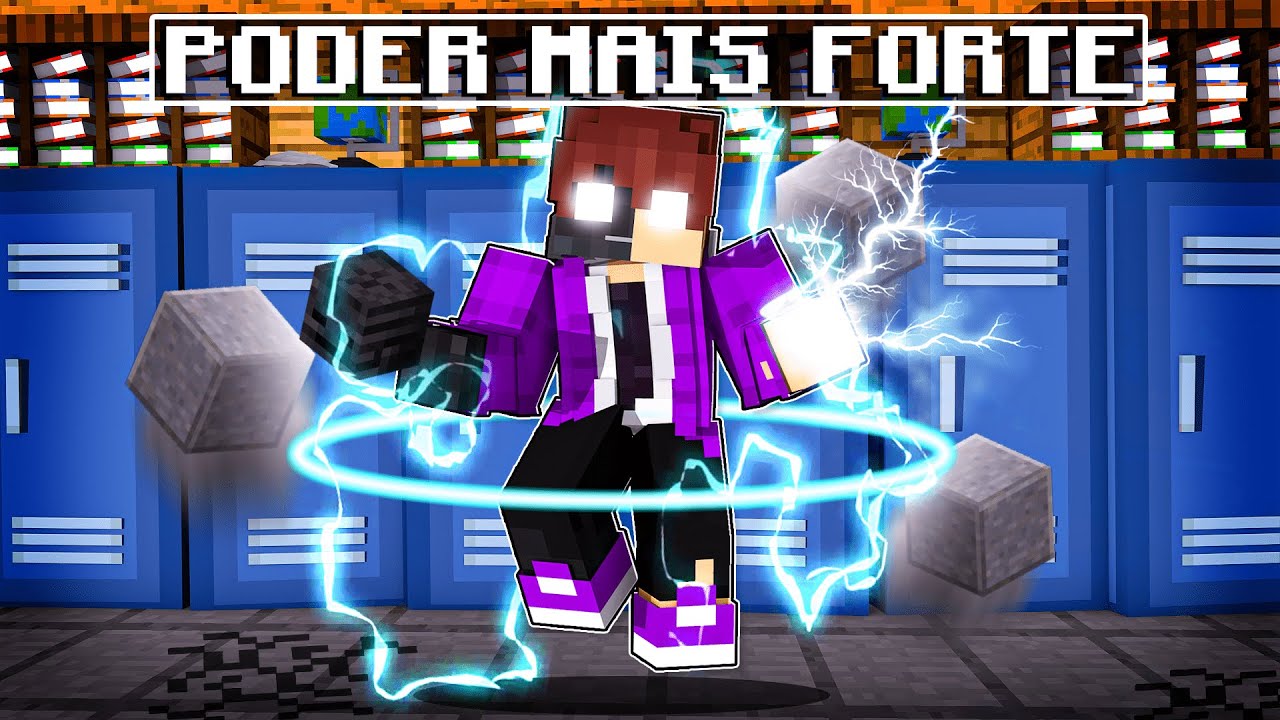 S4ULO DESBLOQUEOU o seu PODER MÁXIMO na ESCOLA DE MONSTROS no Minecraft