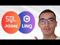 SQL Joins (Inner/Outer/Full): C# LINQ Syntax .NET API