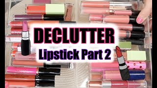 Lipstick DECLUTTER! | Part 2 | 2020