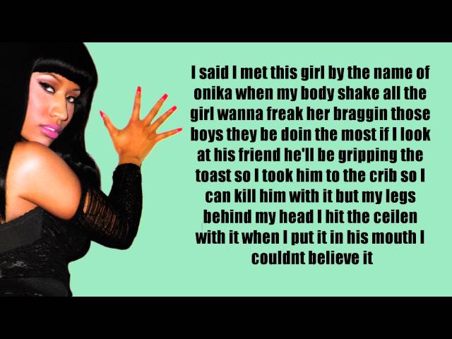 Nicki Minaj - Freaks Verse Lyrics class=