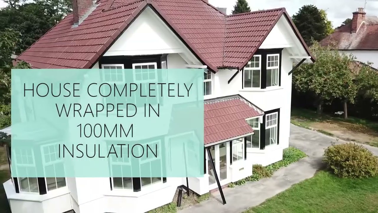 Beech Avenue, 100mm Insulation and Silicone render