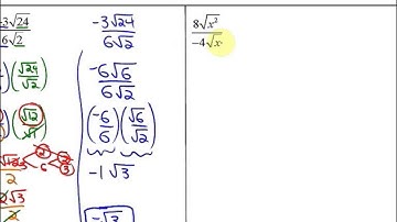 5.2: part 2, lesson 1 (Dividing Radical Expressions)