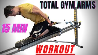 TOTAL GYM ARM WORKOUT 15 MIN