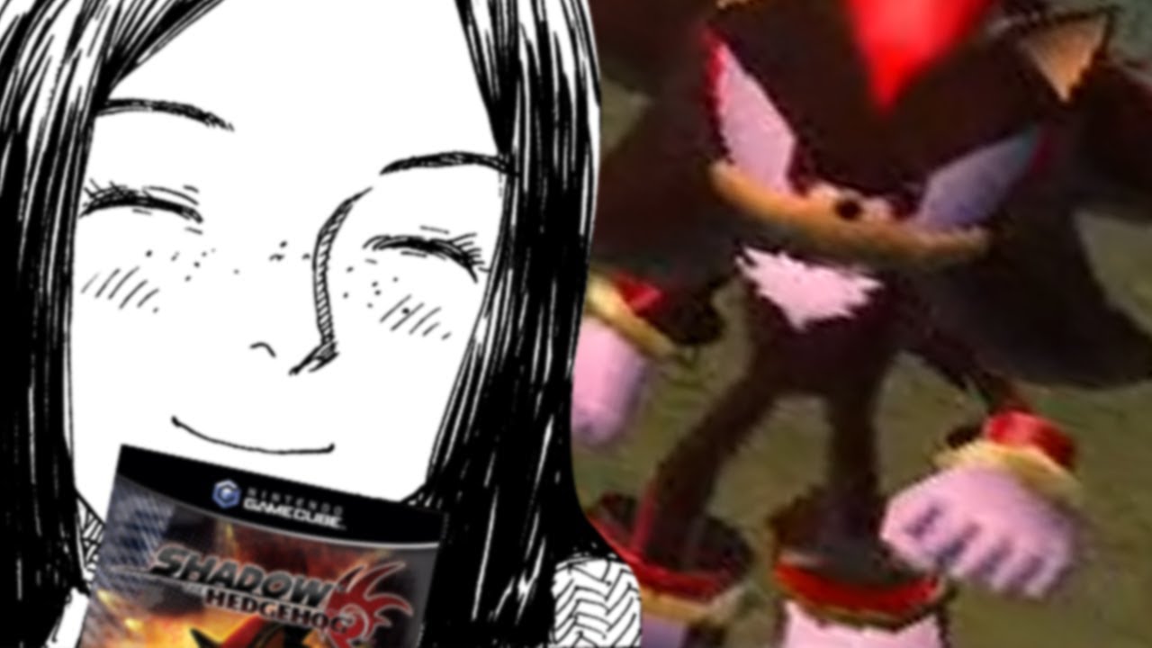 shadow the hedgehog. on the very real Game Cube.