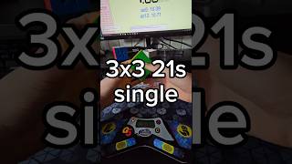 3x3 21.6 second single solve