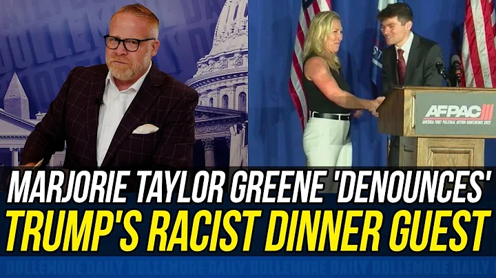 Marjorie Taylor Greene FAKE DENOUNCES Her White Su...