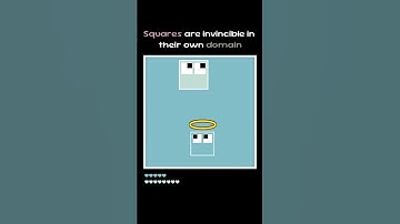 Squares are invincible in their domain #square #simulation #coding #battle #color #1v1