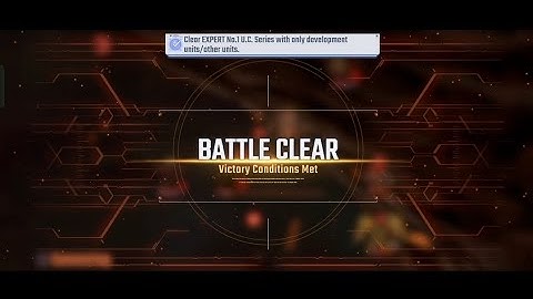 SD Gundam G Eternal - ETERNAL ROAD EXPERT no.1. U.C. MISSION Dev/ other units and 10 units survive!