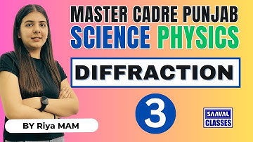 Lec-3 PHYSICS Science Master Cadre | Topic: Diffraction of Light | SAAVAL CLASSES, Abohar |