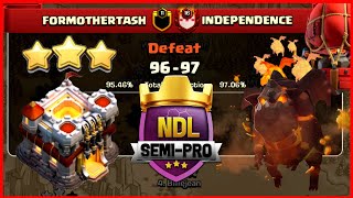 ТОП АТАКИ ЛАВАЛУНОМ НА ТХ11 | Formothertash vs Independence | NO DIP LEAGUE