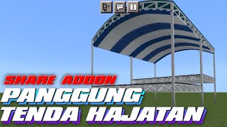 ADDON PANGGUNG TENDA HAJATAN @rb_gank