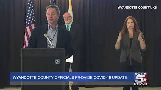 April 10 – Wyandotte County officials provide COVID-19 update