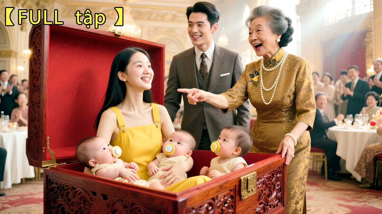 CEO vô sinh,bỗng phát hiện mình chưa kết hôn lại có 3 con trong buổi tiệc sinh nhật của mẹ,thì ra...